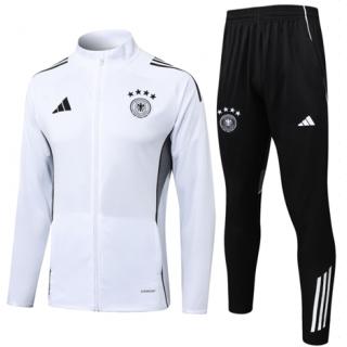 Chándal Alemania 2025- White (Cremallera larga)